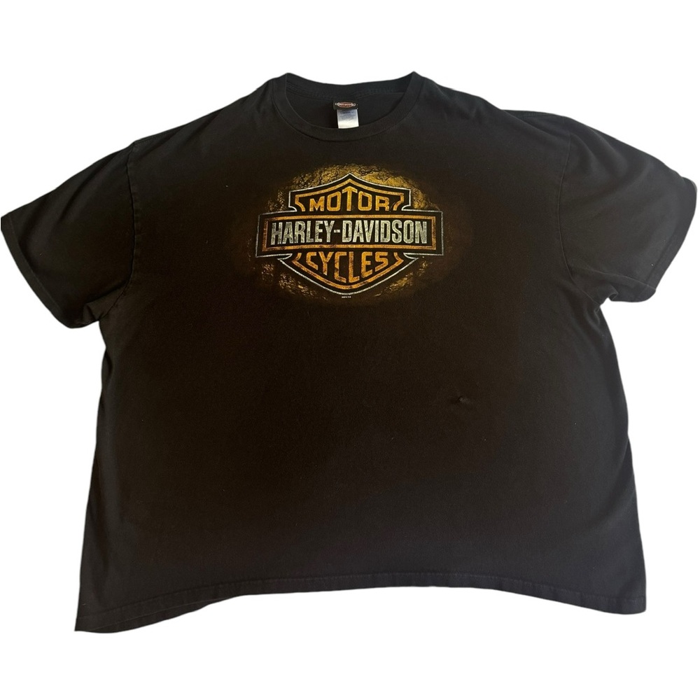 Harley-Davidson Wichita Kansas Graphic Tee - Vintage Black XL